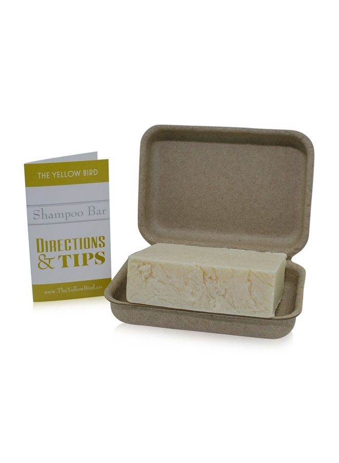The Yellow Bird Solid Bar Shampoo Soap. Grapefruit, Rosemary, and Lavender. Mild Natural and Organic Ingredients. Sulfate Free. Gentle Scalp + Hair Care - Image 2