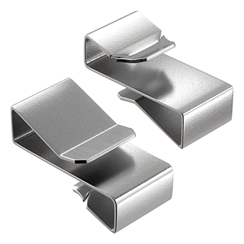 AUTOMAJOR 25 PCS 18mm/0.72inch Metal Trailer Wire Clips - Wire Management for Boat, Cargo, Camper, Snowmobile Trailers - Image 1