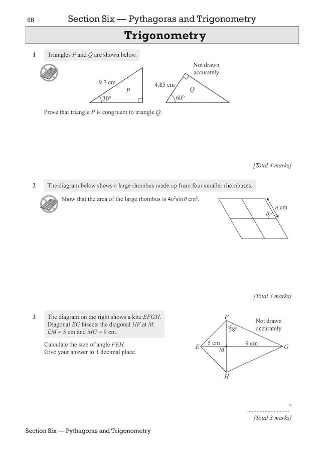 GCSE Maths Edexcel Grade 8-9 Targeted Exam Practice Workbook (includes Answers) - Image 5