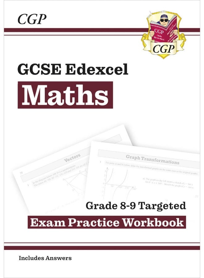 GCSE Maths Edexcel Grade 8-9 Targeted Exam Practice Workbook (includes Answers) - Image 1