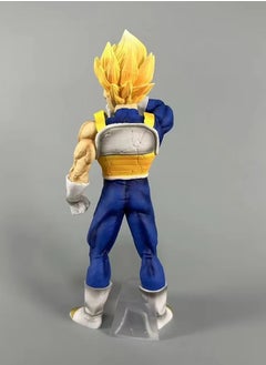 General Super Saiyan GK Super Vegeta, Broken Sleeve Awakening, Standing Model, Doll Ornament, Boxed Figure Gifts for Fans and Friends (26cm)  - Image 3