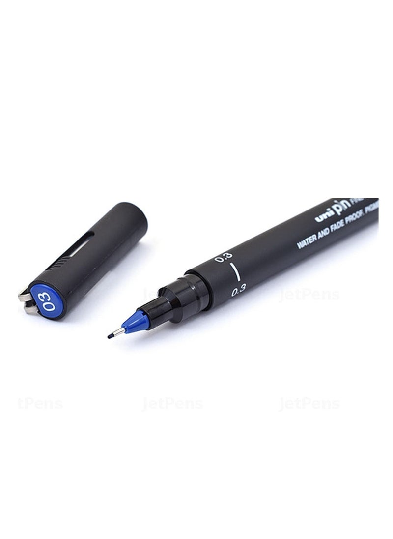 12-Piece Fineline Pen 0.3mm Tip Blue Ink - pzsku/Z8E62FACD77C5D5484E30Z/45/_/1655910343/1c197c36-7c28-4dd1-aabc-d5abc9112b93