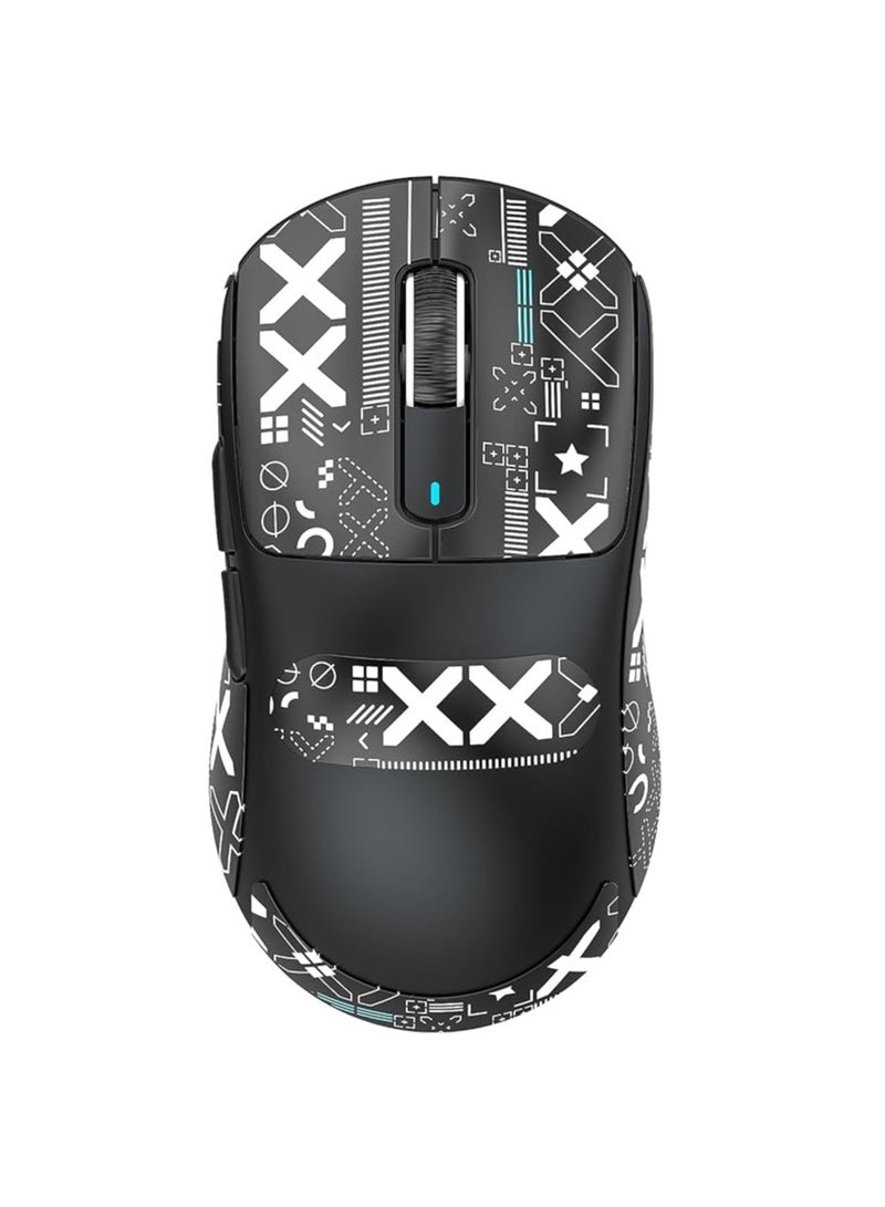 X3 Lightweight Wireless Gaming Mouse with Non-Slip Mouse Grip Strap, Self-Adhesive Design, Delicate Elastic Band, Sweat Pads, Sweat Stickers - Image 1