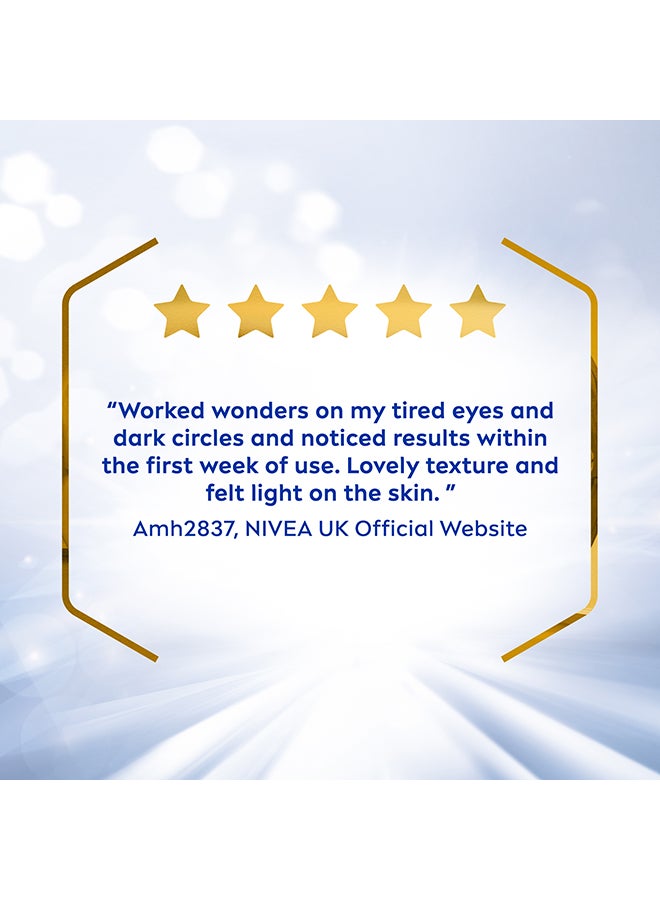 Nivea سيروم لومي نوس 630 لإشراقة متساوية لمكافحة الهالات السوداء والعيون المنتفخة مع كافيين منشط - Image 4