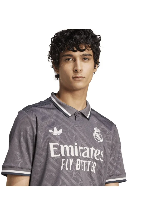 adidas Originals Real 3 Jsy Brown Football Jerseys For Men Xs