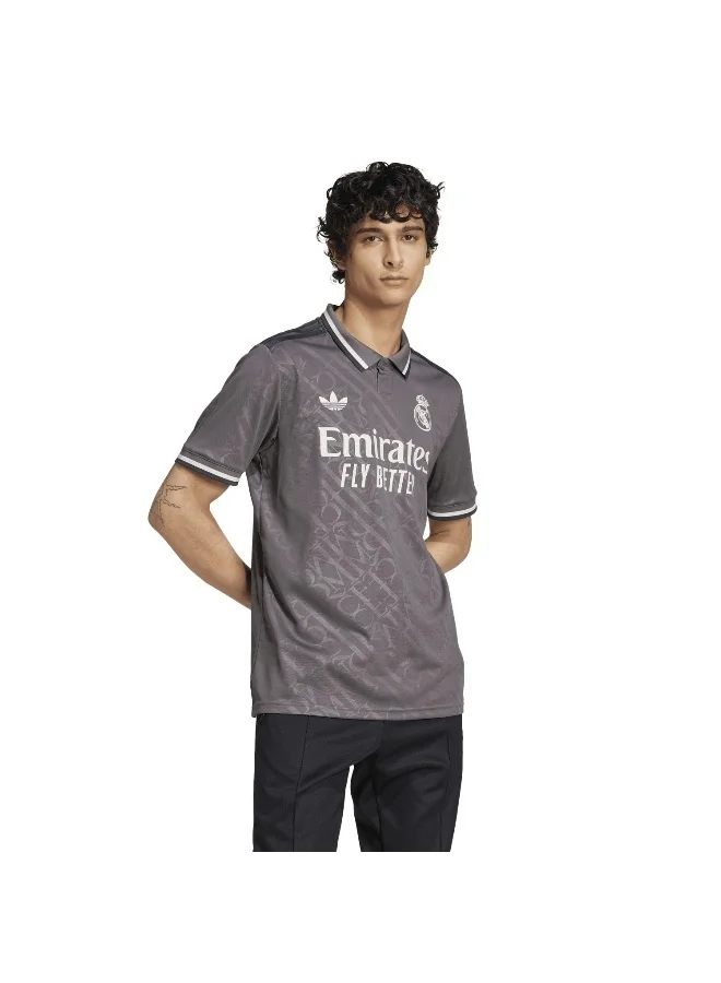 adidas Originals Real 3 Jsy Brown Football Jerseys For Men Xs