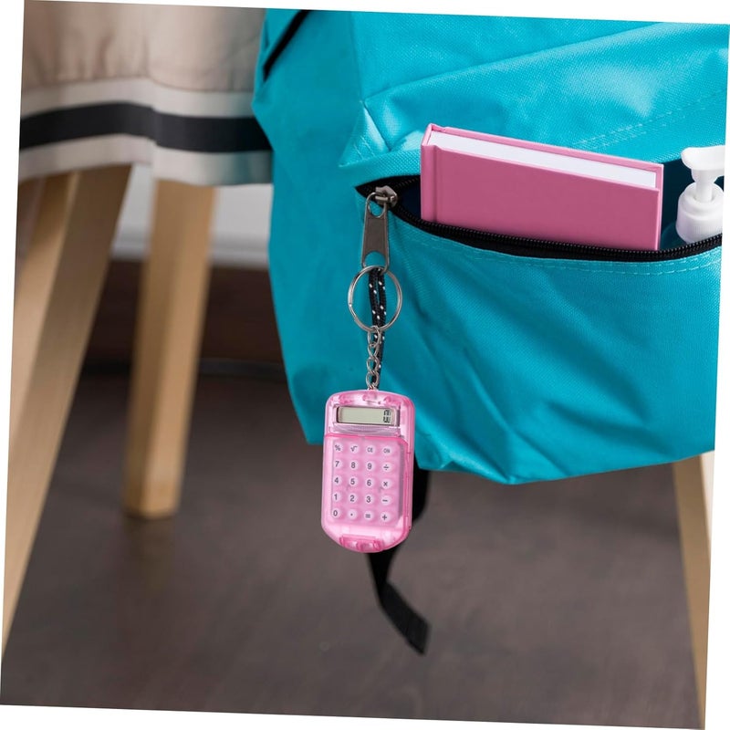 NUOBESTY 3pcs Portable Handheld Electronic Calculators for Students Office Use Lightweight Compact Design - Image 4