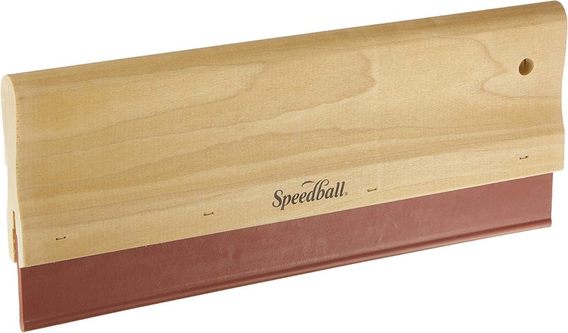 Speedball 12-Inch Fabric Squeegee for Screen Printing - Image 1