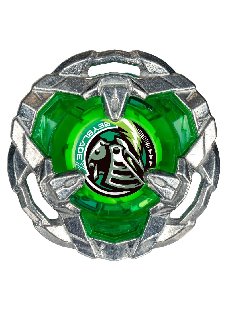 BEYBLADE BURST Beyblade X Launcher Helm Knight 3-80N | Right Spinning Defense Type Top & Launcher | Takara Tomy-designed Beyblade X | Gift for Beyblade Lovers and Kids - Image 2