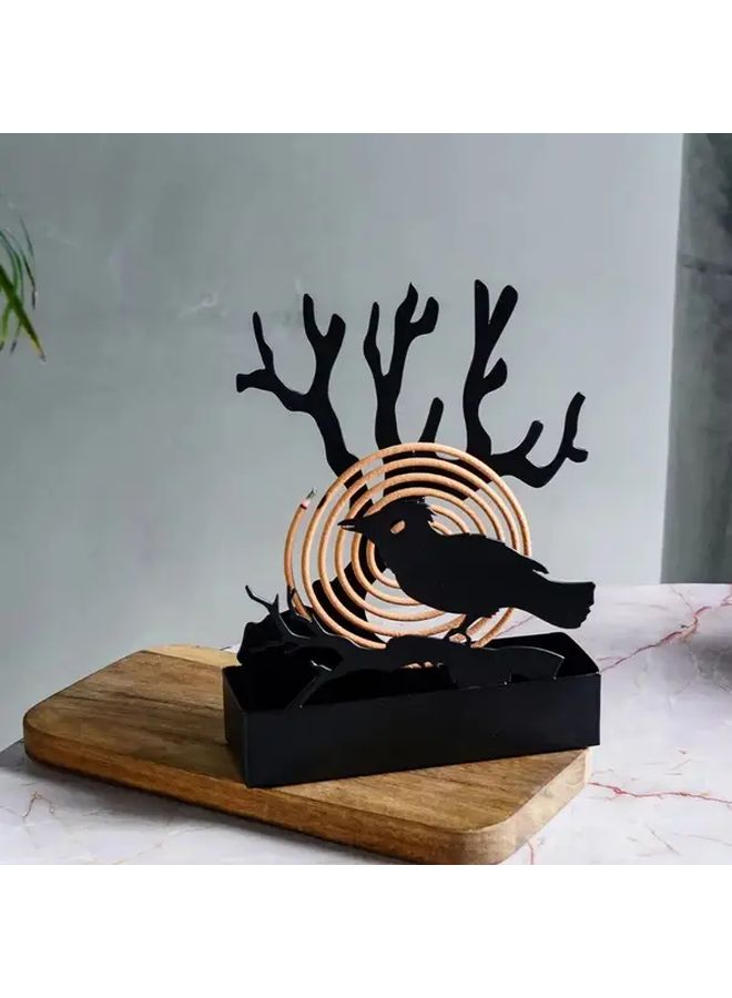 Style 2 Iron Deer Incense Holder For Sticks And Coils Indoor Outdoor Gift - Image 2