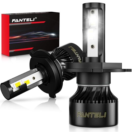 FANTELI 2x Bulbs 40000LM 900 Brighter 11 Size No Adapter Required 6500K Cool White IP68 Waterproof OffRoad Lights Pack of 2 - Image 1