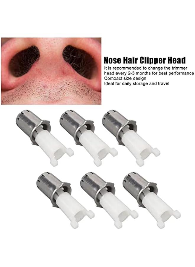 10pcs Nose Hair Trimmer Head, Universal Replacement Nose Hair Clipper Blade Heads for Accurate Shaving Practical Accessories for Trimming Nose Hairs - Image 3