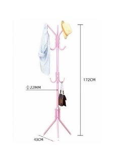 AGD Multi-Functional Metal Clothes and Coat Rack 172x43centimeter  - Image 3