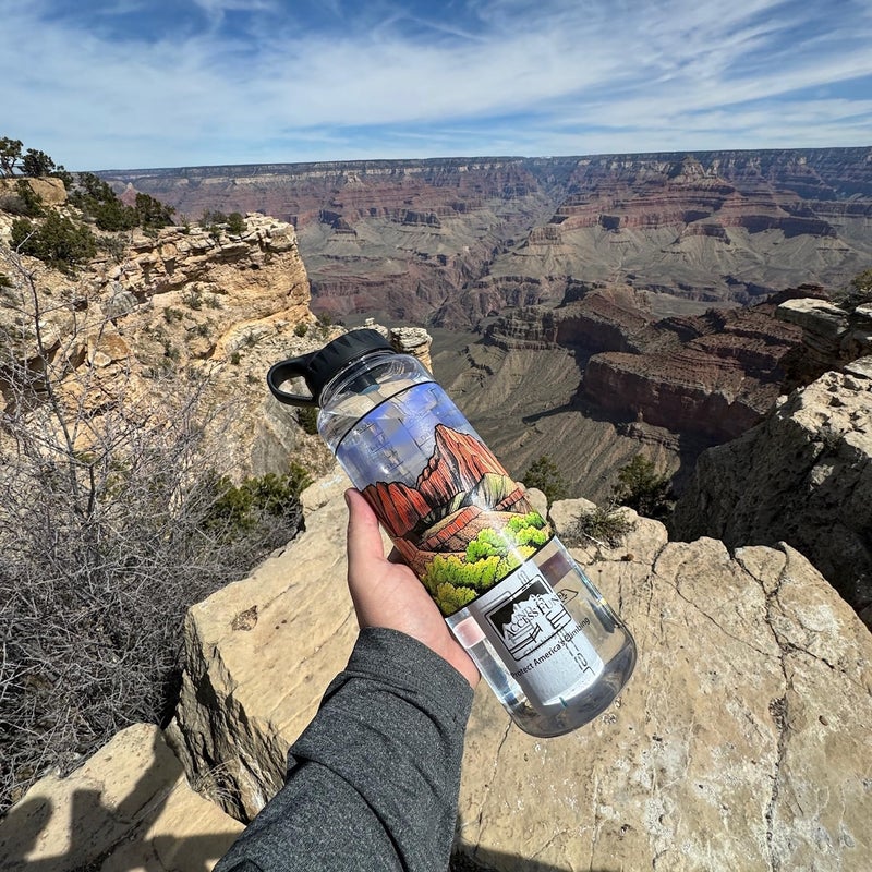 Epic Water Filters Nalgene OG Water Bottle with Filter  USA Made  BPA Free  Removes 99.99% Tap Water Contaminants  Forever Chemicals  Access Fund 24  48 oz - Image 5