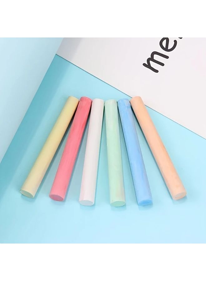 12 White Chalk Sticks Box For Blackboard Whiteboard Writing Drawing - Image 4