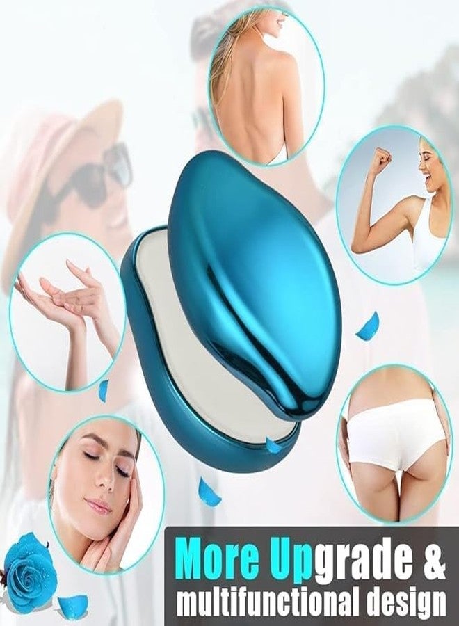 ZURITY Crystal Hair Remover for Women and Men Upgraded Nano-crystalline Dots Technology Crystal Hair Eraser for Women Painless Hair Remover for Women Reusable Painless Hair Removal Stone. - Image 3