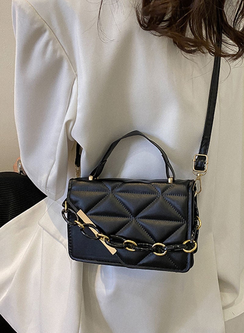 Sharpdo Diagonal Square Bag Handbag Shoulder Bag - Image 3