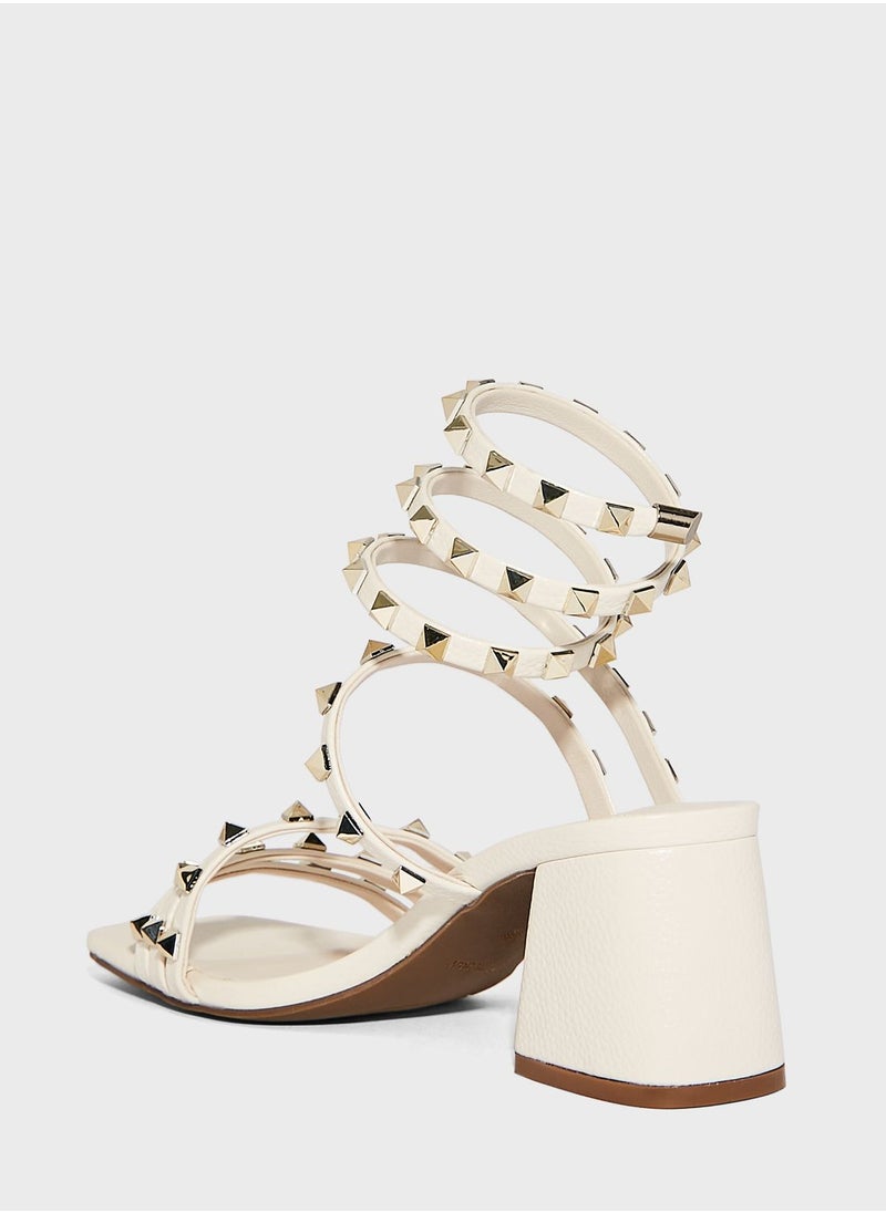 MENBUR - Multi Strap High Heel Sandals - Image 1