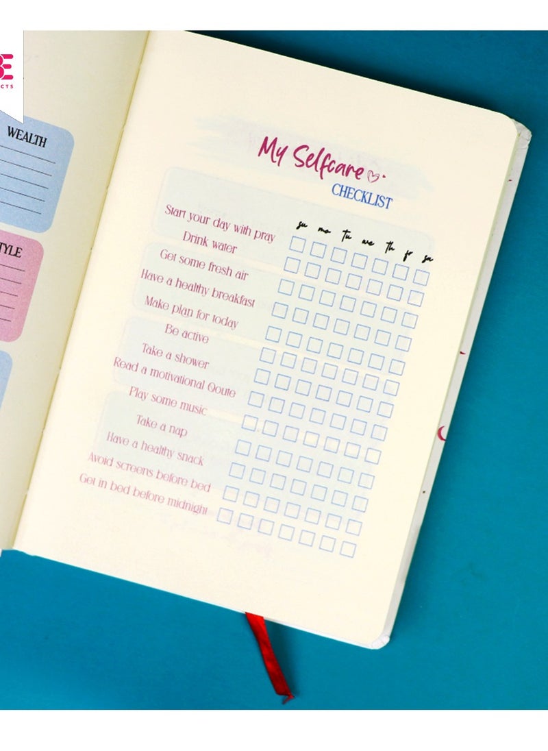 Borg El Arab Notebook Unicorn Hard Cover A5  - Image 4