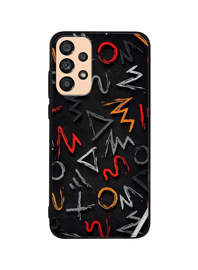VR CREATIVE Protective Case Cover For Samsung Galaxy A72 Abstract Design Multicolour - Image 1
