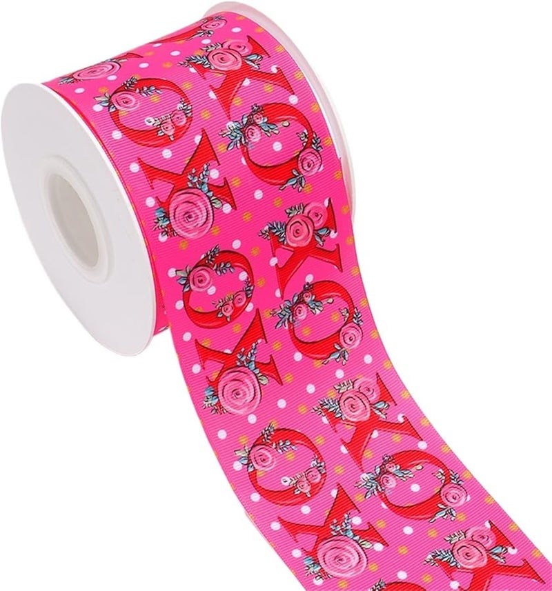 25 mm Grosgrain Ribbon 5 Yards for DIY Craft Bows Decoration Packaging Supplies - Image 1