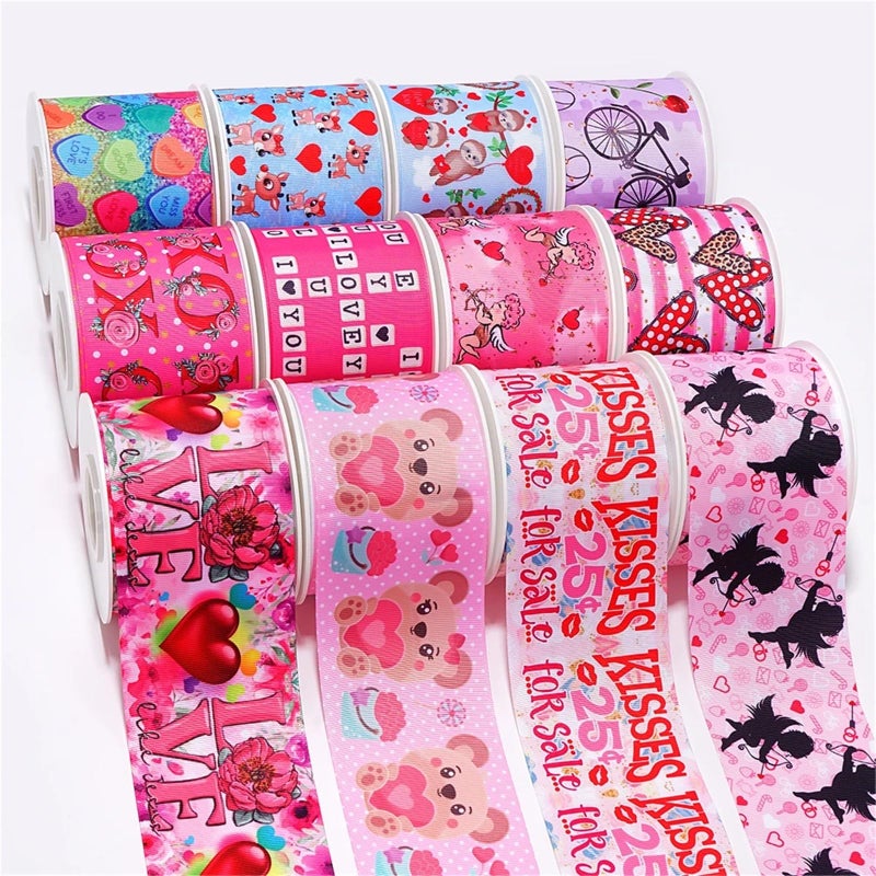 25 mm Grosgrain Ribbon 5 Yards for DIY Craft Bows Decoration Packaging Supplies - Image 3