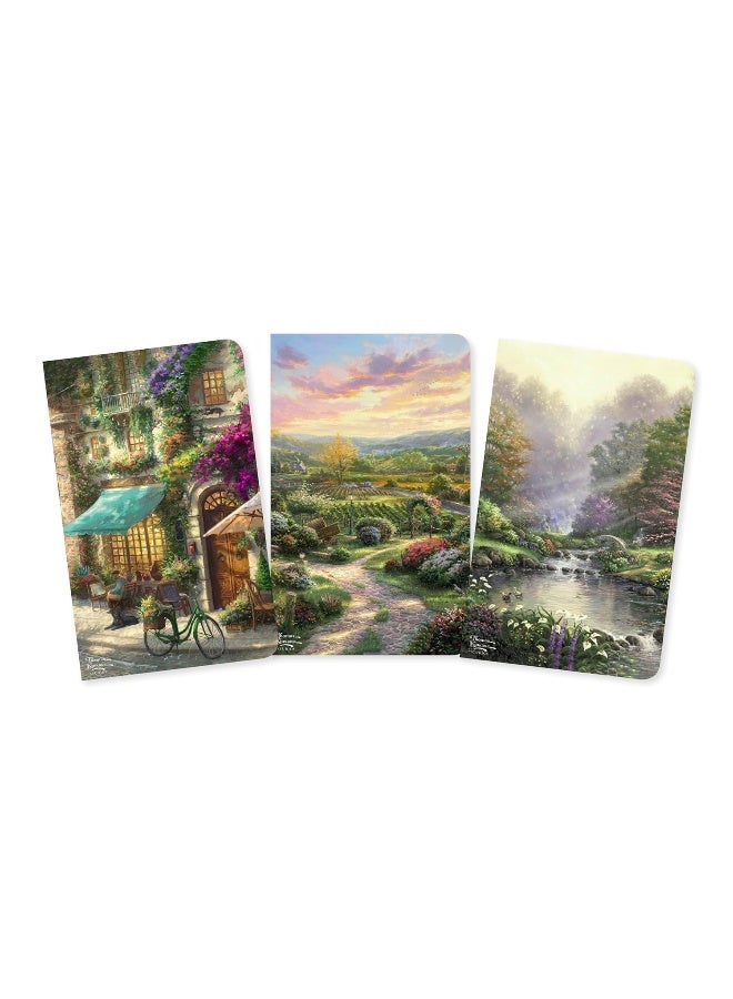 Thomas Kinkade Set of 3 Mini Notebooks - Image 2