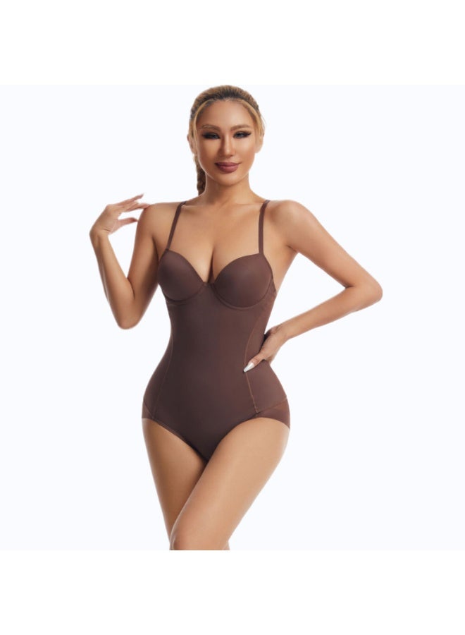 KUYING New Comfortable Skin Friendly Breathable Shaping Waist Cinching Jumpsuit - Image 1