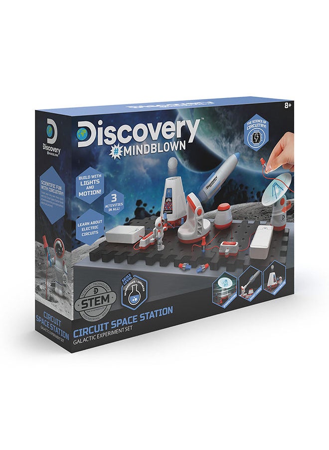 Discovery Mindblown Circuit Space Station Galactic Experiment Toy Set STEM Toys for Kids 6+ Years  - Image 2