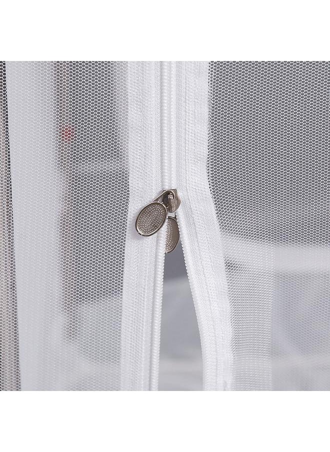 Bluejw - Student Dormitory Shading Mosquito Net Wholesale Upper Bunk Lower Bunk Bedroom 0.8 M0.9 M Dustproof Mosquito Net Three-door Zipper - Image 1