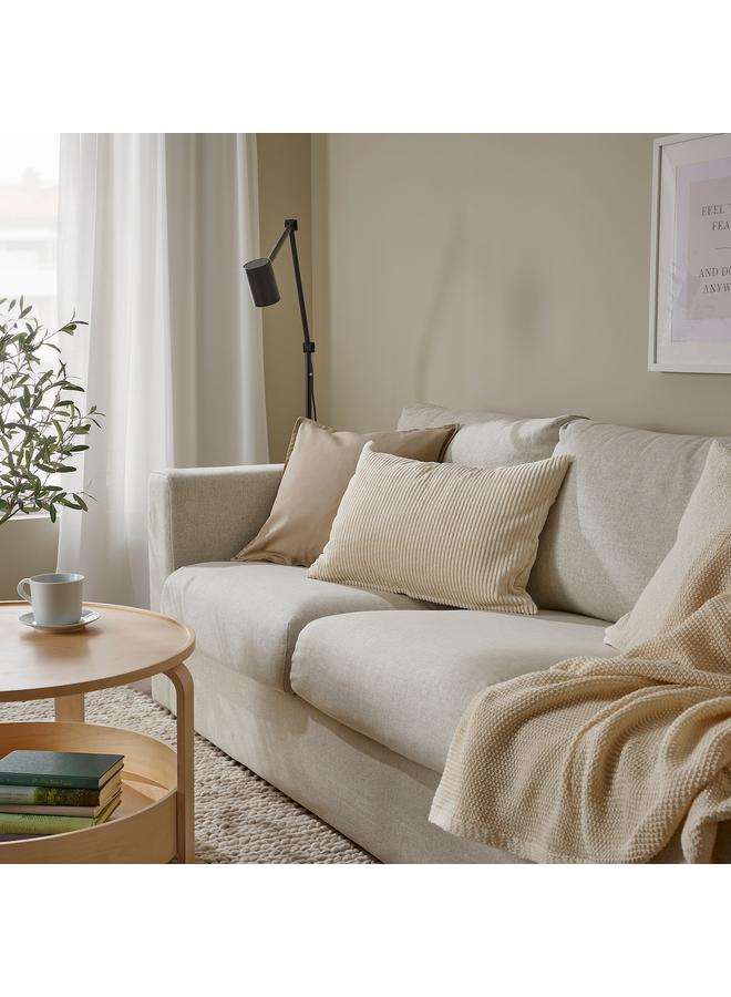 Zaboon Cushion Cover, Light Beige, 40X58 Cm - Image 4