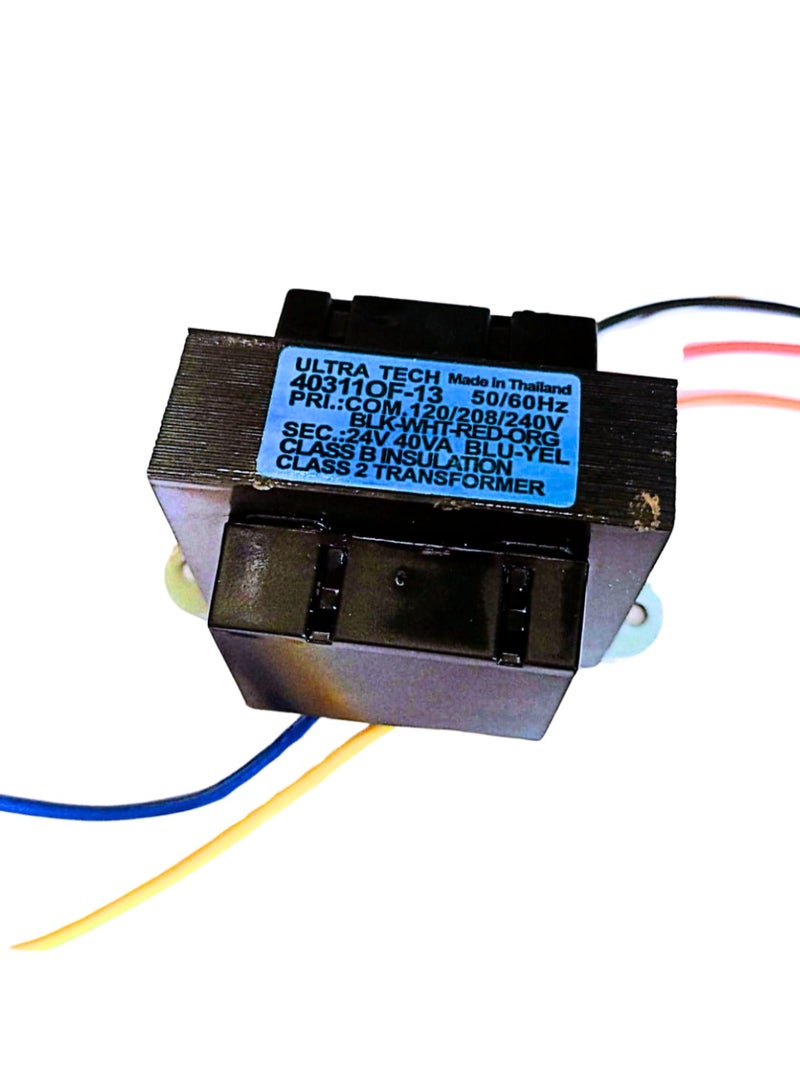 24VAC 40VA Transformer Power Supply | Compatible with Nest, Ecobee, Sensi, Honeywell Thermostats, and Nest Hello Ring Doorbells  Made in Thailand  - Image 3