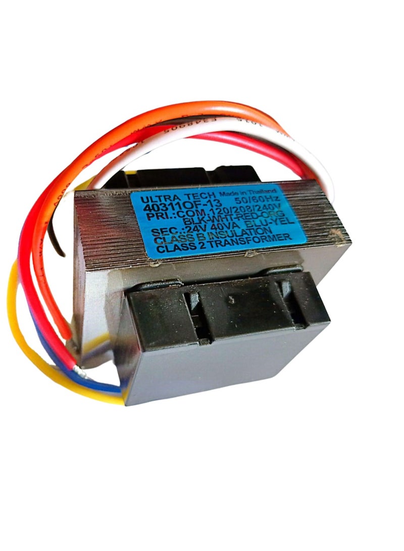 24VAC 40VA Transformer Power Supply | Compatible with Nest, Ecobee, Sensi, Honeywell Thermostats, and Nest Hello Ring Doorbells  Made in Thailand  - Image 4