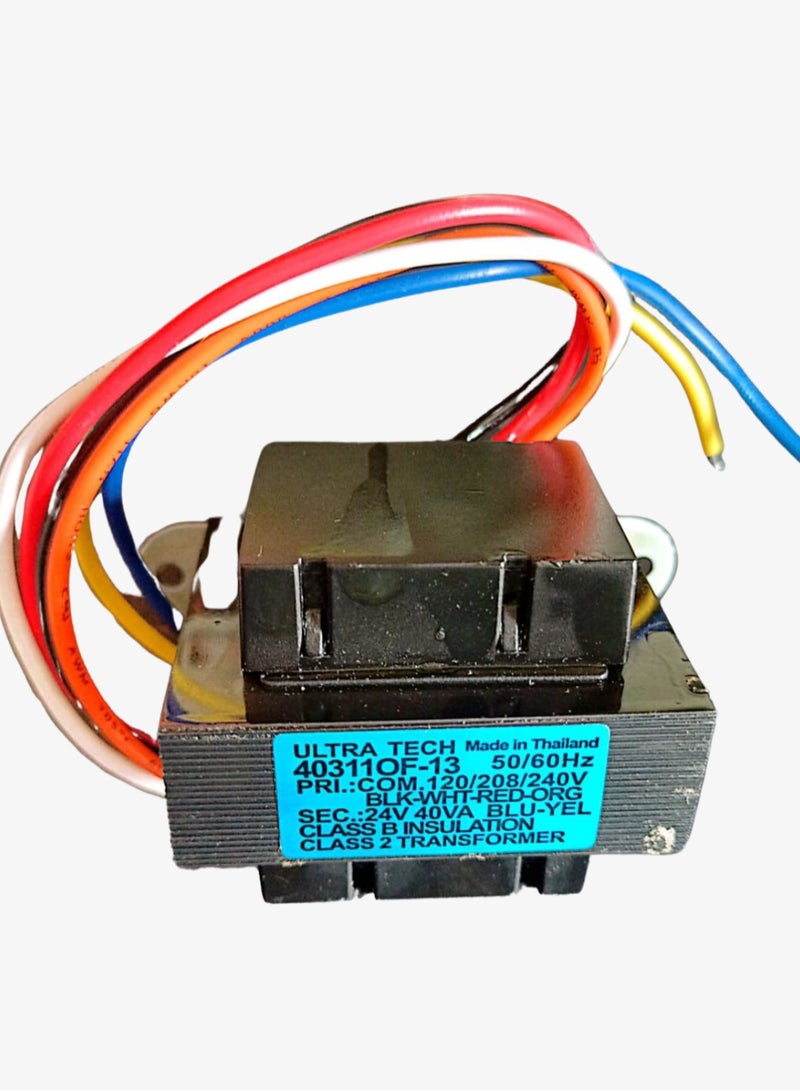 24VAC 40VA Transformer Power Supply | Compatible with Nest, Ecobee, Sensi, Honeywell Thermostats, and Nest Hello Ring Doorbells  Made in Thailand  - Image 5