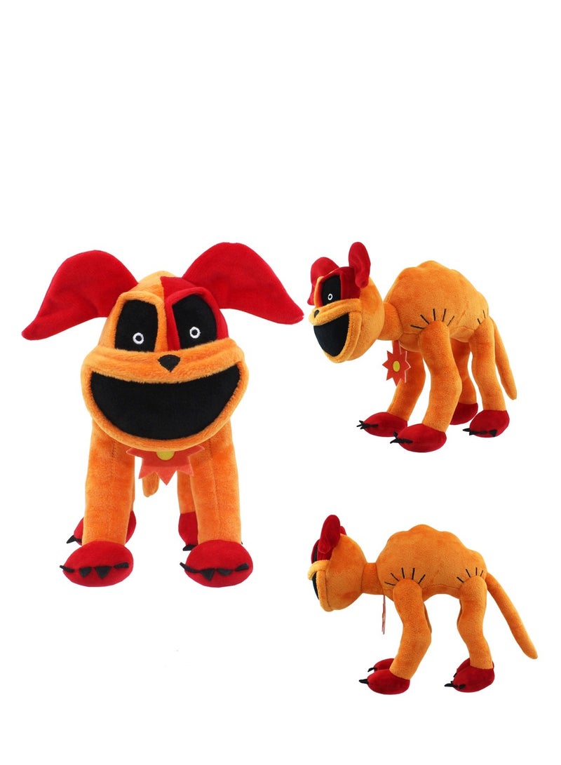 XiuWoo سمايلنج كريترز الفصل 3 كاتناب لعبة الوحش الكرتونية المبتسمة سلسلة كريترز دمية قطيفة للأطفال والكبار والمشجعين هدية العيد 35 سم (قطعة واحدة) - Image 3