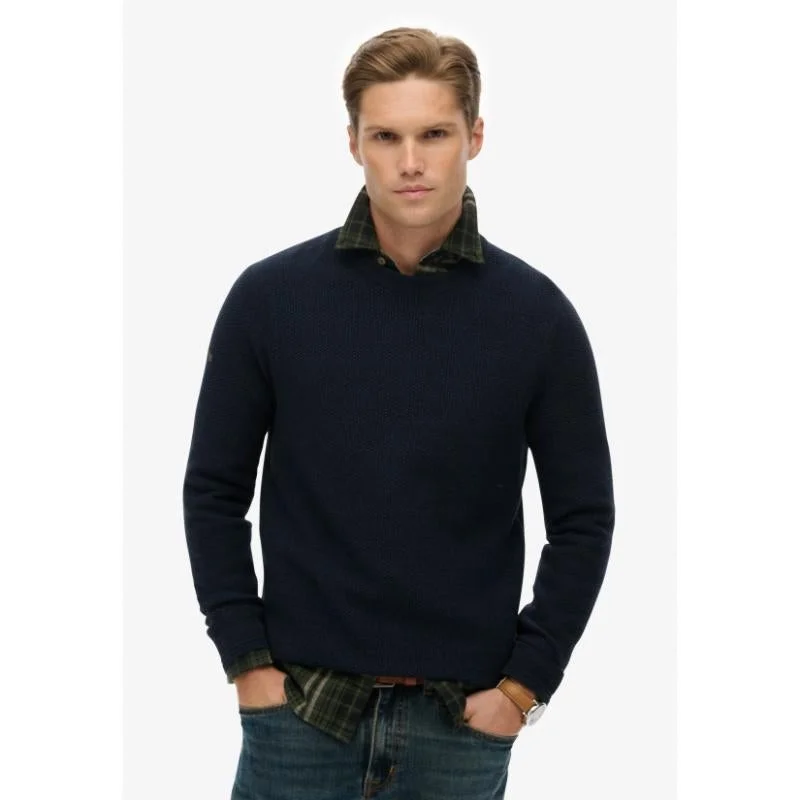 Superdry  Light Weight Cotton Texture Jumper for Men | Best Price UAE
