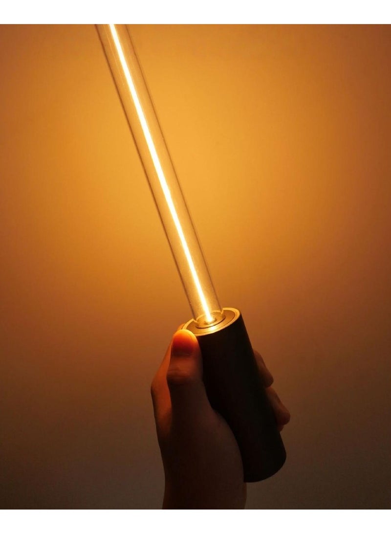 1PC Portable Cordless Lamp, 3-Way Touch USB Rechargeable Battery Operated Table Lamp, Minimalist Small Lamp for Bedside and Kitchen, Ambient Light - Image 5