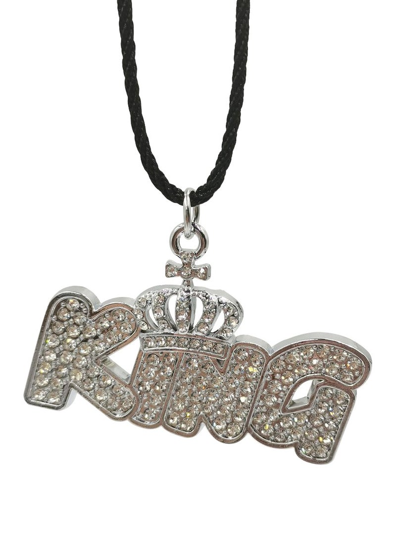 NMC Car Pendant Fancy Diamond KING Logo Fancy Pendant 1 Pcs - Image 3