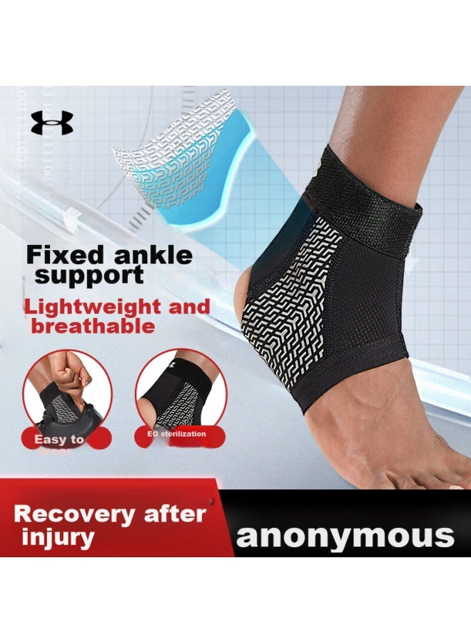 UNDER ARMOUR Under Armour Ankle Brace, Sprain Protection, Anti-sprain Recovery Sleeve, Sports Basketball Fixation Brace, Ultra-thin Ankle Support 