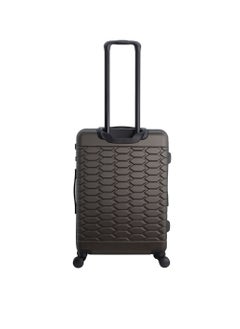 Discovery Discovery Reptile ABS Hardshell Medium Check-In Luggage Khaki, Durable Lightweight Expandable Suitcase, 4 Double Wheel With TSA Lock Trolley Bag (24 Inch).  - Image 3