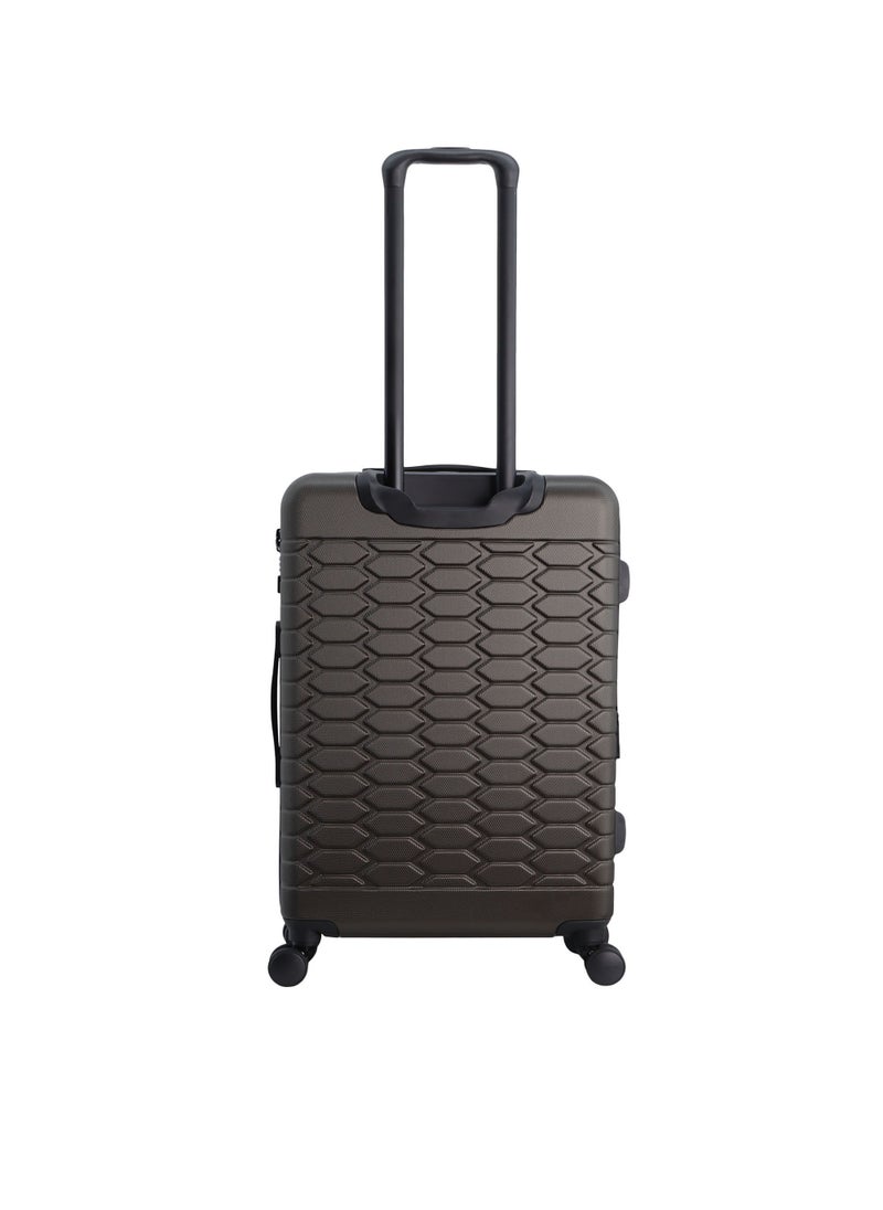 Discovery Reptile ABS Hardshell Medium Check-In Luggage Khaki, Durable Lightweight Expandable Suitcase, 4 Double Wheel With TSA Lock Trolley Bag (24 Inch). - pzsku/Z8E651407023A2868BCCCZ/45/_/1720611189/f7dea7c9-976b-41b6-b66e-fc8af97f5737