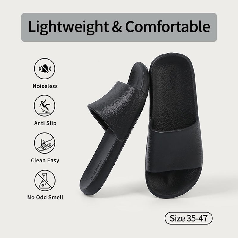 D.D.Star Big Size Bathroom Slippers For Men and Women Non-Slip Quick Drying Shower Shoes Comfortable And Soft Sole Slide On Sandal - Image 4