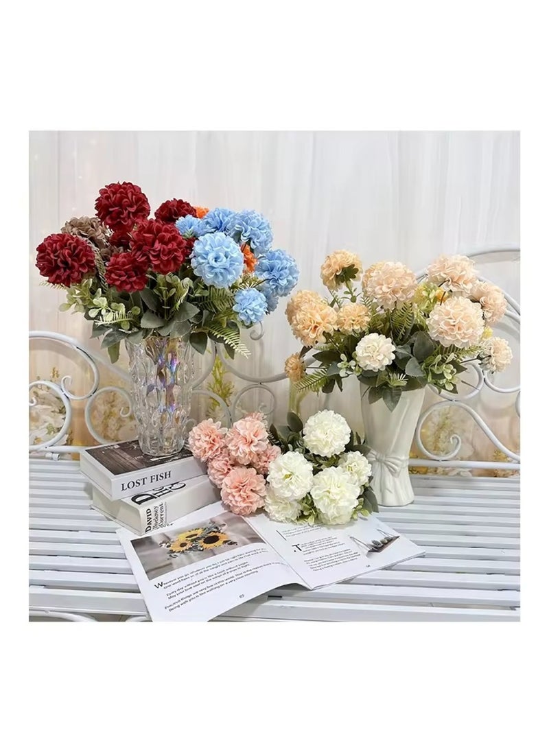 Artificial Flower Decor for Home, Parties, and Weddings Blue