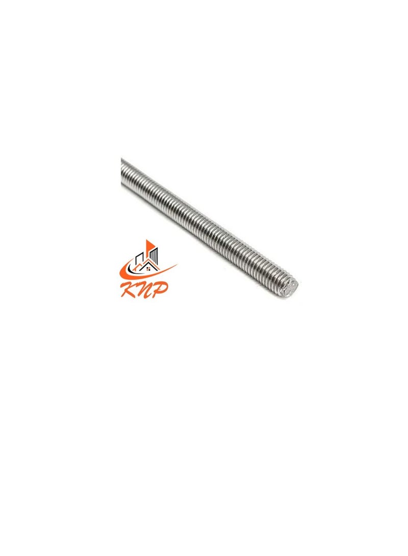 كنب قضيب فولاذي ملولب KNP - 1 متر (M10) - Image 1