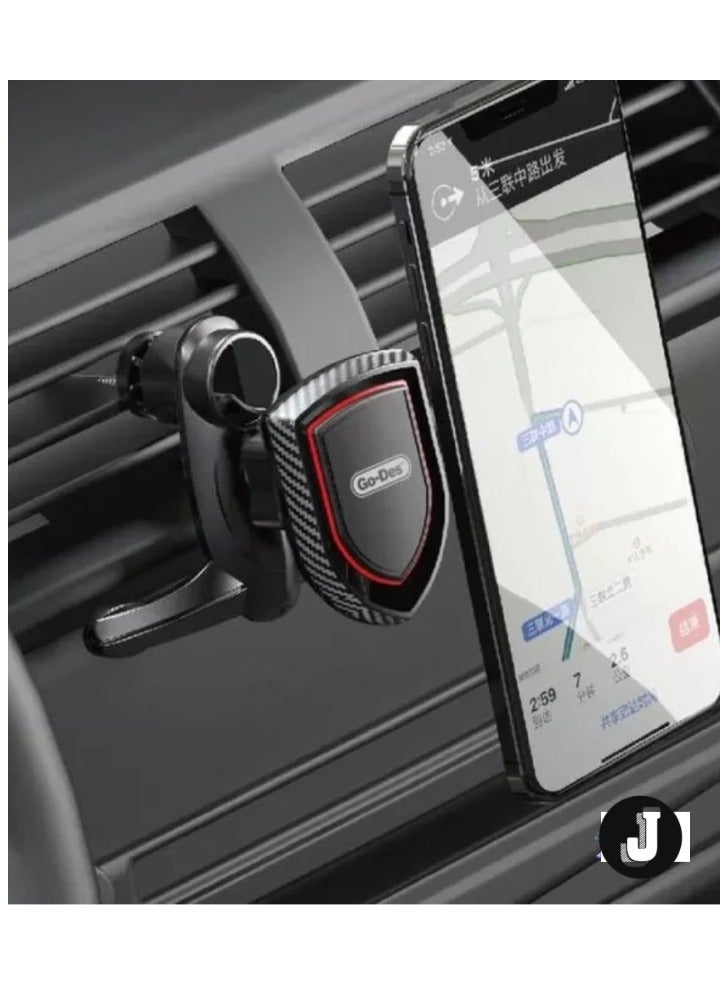 JAJEEK 2-in-1 Magnetic Vehicle Phone Holder – Dashboard & Air Vent Mount with Universal Compatibility - Image 2