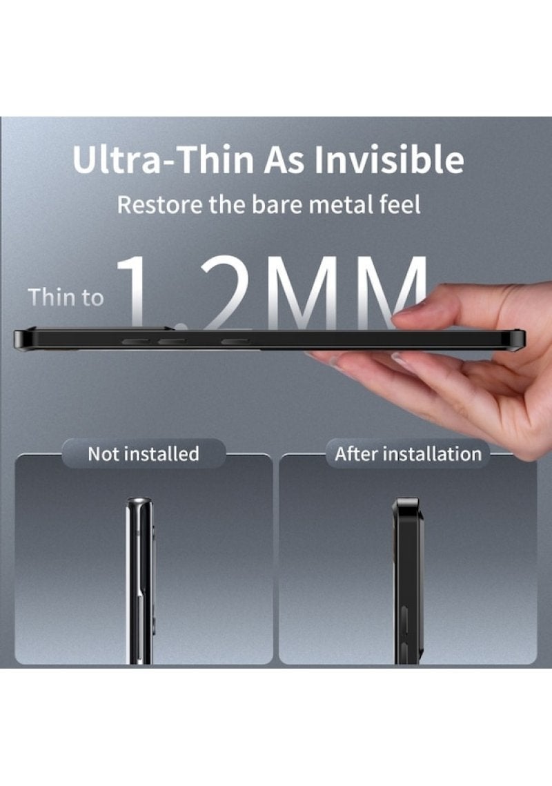 Magnetic Case: Silver Metal Construction - High-strength Magnetic Attachment Full Protection Slim Design for Samsung Note10+ - Image 5