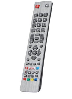 Remote Control for Sharp Aquos UHD 4K Freeview 3D HD Smart TV with Netflix Youtube NET+ Buttons LC-24DHG6001K LC-32HG5141K LC-40FG5242E LC-43FG5242E