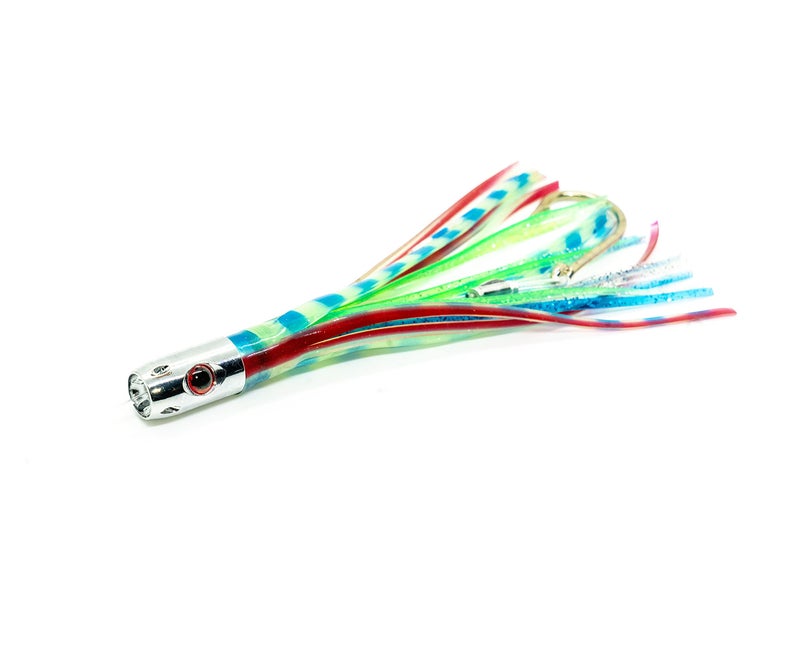 Bimini Lures Jet Head Octopus Skirts Trolling Lure Set! Rigged and Ready to Fish! Mahi Mahi, Tuna, Wahoo Fishing - Image 5