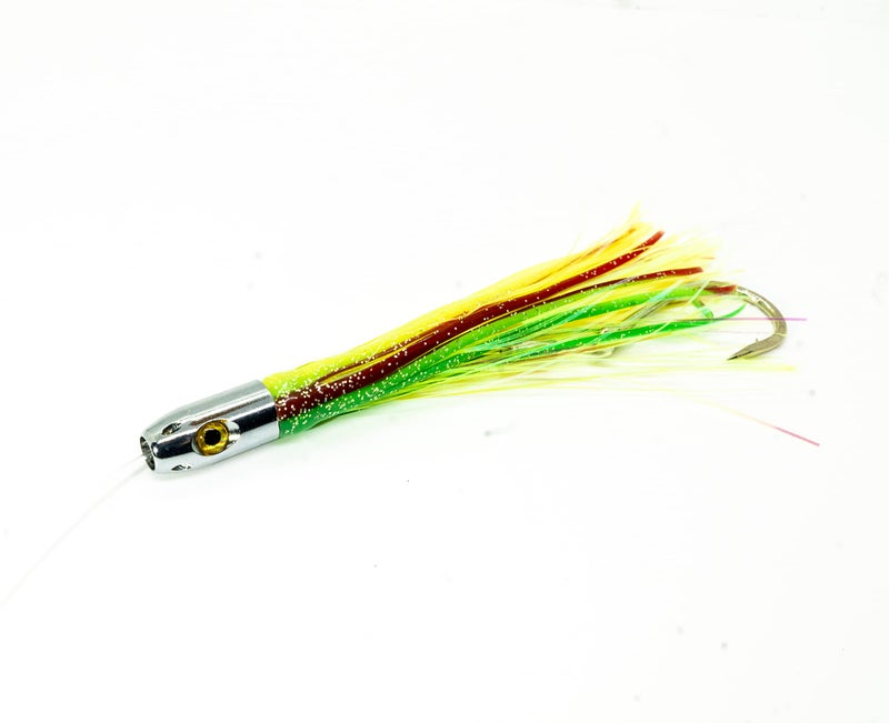 Bimini Lures Jet Head Octopus Skirts Trolling Lure Set! Rigged and Ready to Fish! Mahi Mahi, Tuna, Wahoo Fishing - Image 3