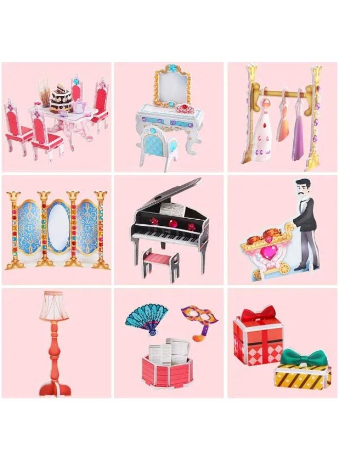 CubicFun Princess Birthday Party 3D Puzzle, 95 Pieces - Image 3